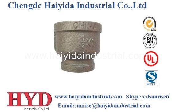 China Zócalo que reduce la fábrica negra de la UL del arrabio de la instalación de tuberías del hierro maleable proveedor