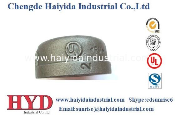 China Capas de tuberías de hierro maleable negro de acoplamiento de hierro fundido UL fábrica proveedor